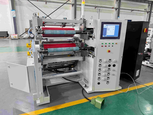 شاشة لمسة كبيرة نظام تشغيل بشري آلة قطع لفائف الفولاذ آلة قطع